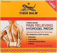 Tiger Balm Pain Relieving Patch Large , 4 Count