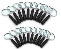 20 Pack Magnifying Glasses, 3X Magnification, 5.75" Focal Length - Great for Classrooms - Eisco Labs