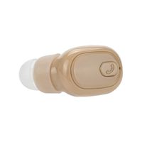 Islandse Mini Wireless Bluetooth 4.1 Stereo Headset in-Ear Earphone Earbuds (Khaki)