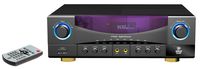 Home Audio Stereo Receiver Power Amplifier - 350 Watt w/ USB, AM FM Tuner, 2 Microphone Input w/ Echo for Karaoke, Great Addition To Your Home Entertainment Speaker System - Pyle PT530A