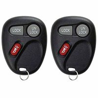 KeylessOption 2 Replacement 3 Button Keyless Entry Remote Control Key Fob Compatible with 15042968