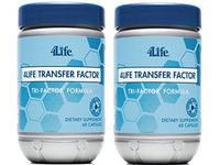 4Life Transfer Factor Tri Factor Formula supported Immune System Exclusive 60 capsules each (pack of 2) by 4life Research