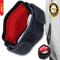 Elbow Brace for Tendonitis. Excellent Tennis Elbow Strap Treatment & Relief. Arm Brace Recovery for Golfers, Sportsperson with Compression Pads Supports You by Adamoz Band.