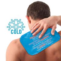 Rapid Relief Reusable Cold Compress for Bumps, Bruises, sprains, Muscle Aches and migraine Pain 8” x 12” Large
