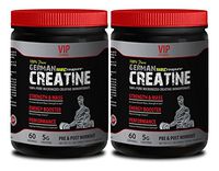 Weight Lifting Supplements for Men - German CREATINE CREAPURE - Creatine creapure - 2 Cans 600g (120 Servings)