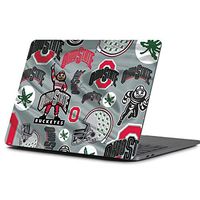 Skinit Decal Laptop Skin for MacBook Pro 13-inch (2016-17) - Officially Licensed Ohio State University Ohio State Pattern Design