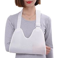NACHEN Arm Elbow Fracture Sling Brace Wrist Arm Elbow Fixed Protector Support,White1