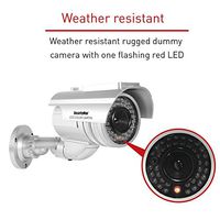 SECURITYMAN ROBUSTDUMMY Robust Solar-Powered Indoor/Outdoor Dummy Bullet Camera with LED