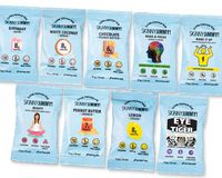 Skinny Jimmy! Mini Protein Bars Variety Pack, Under 100 Calories, Includes All Flavors, 24 Count