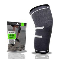 SURBUID Knee Compression Sleeve Support for Running, Jogging, Sports - Brace for Joint Pain Relief, Arthritis and Injury Recovery