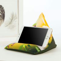 Chinaware Phone Holder,Tablet Stand Pillow Pad Holder,Phone Stands Multi-Angle Soft Pillow Bed Stand,Magazine Reading Holder for Home,Office,Car (Green-Multi)