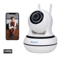 WiFi IP Camera, Security Wireless Camera Indoor 1080p Surveillance System 2.4GHz for Home Baby Pet Monitor with IR Night Vision, Pan/Tilt/Zoom, Motion Detection, Two-Way Audio, Cloud Storage