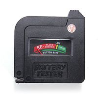 BT-860 Universal Battery Volt Tester Regular or Rechargeable AA AAA C D Batteries 9V Batteries 1.5V Button Cell
