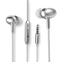 Xixou Wired Earphone Subwoofer Stereo in-Ear Headphones with Microphone for iPhone Bluetooth Headsets
