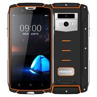 VK7000 Triple Proofing Phone, 4GB+64GB, IP68 Waterproof Dustproof Shockproof, Dual Back Cameras, 5600mAh Battery, Face & Fingerprint Identification, 5.2 inch Android 8.0 MTK6750T Octa Core up to 1.5GH