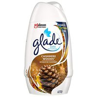Glade Solid Air Freshener, Deodorizer for Home and Bathroom, Cashmere Woods, 6 Oz, Pack of 1