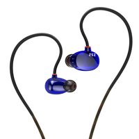 In-ear Earphone MP3 Music Wired Stereo Headset HiFi Noise Cancelling Earbuds Dual Driver Headphones (without mic)