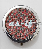 BlackKey As If 3-Compartment Decorative Pocket Gift Box Case Organizer for Pill, Color 1 -773