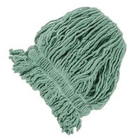 HUBERT Mop Head with 5" Headband 24 Ounce Green 4-Ply Blend Set of 3