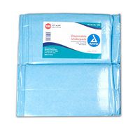 Dynarex #1340 Underpads, 17x24 in. Tissue Fill, 300 ct (3/100s)