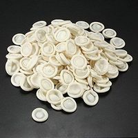 100pcs Finger Cots Nail Art Latex Fingertips Protective Small Rubber Gloves BG