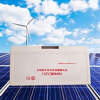 High Power Lead Carbon ups Battery 12V 100ah 200ah 300ah 400ah Solar Power System Battery Rechargeable Battery (12V 300ah ×1pcs)