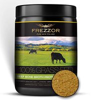 FREZZOR 100% Grass-Fed Collagen Protein Bone Broth, New Zealand Bovine Collagen Peptides Type I II III V VI VIII IX, Joint Pain, Anti-Aging, Weight-Loss, Improves Digestion, Seasonal Herbs Flavor