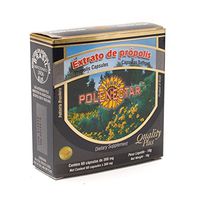 4 Pack of Polenectar Brazil Green Bee Propolis 60 Softgels 300mg - New Packaging Starting from 2015