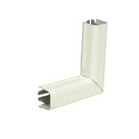 Wiremold V711 90 Degree Flat Elbow Metallic Surface Raceway Systems 500 And 700 Series (10 PK)