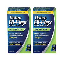 One Per Day Glucosamine Joint Shield Dietary Supplement, Helps Stregthen Joints, 60 Count- 2 Pack