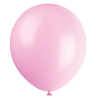 Unique Industries, 9" Latex Balloons, DIY Party Decoration - Pack of 20, Petal Pink
