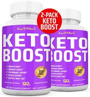 (2-Pack) Ultra Fast Keto Boost Pills 120 Count 1600mg Per Pack Advanced BHB Ketogenic Supplement Exogenous Ketones Ketosis for Men Women