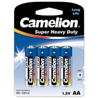 CAMELION Super Heavy Duty Batteries 4 Pack - AA