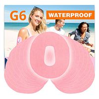 Fixic Dexcom G6 Adhesive Patch 25 PCS - Waterproof Adhesive Patches - Premium Adhesive Patch - Pre Cut Back Paper – Pink Color - Best Long Fixation for Your Sensor