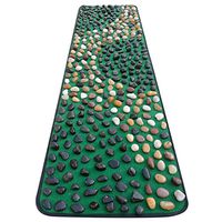 EliteShine Christmas Gift for Daddy New Year Gift for Mom Cobblestone Foot Massage Mat Walkway