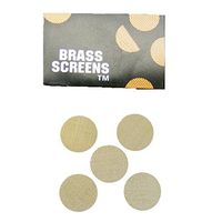 Corsion 100 Pieces Stainless Steel Screens Pipe Screens Smoking Pipe Screen Filters-for a Cleaner, Safer, Ash-Free Smoke