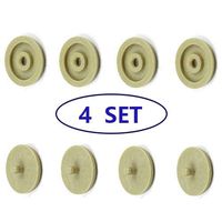 Seat Belt Stop Button Buttons Prevent Seatbelt Buckle from Sliding Down The Belt Set of 4 Plastic Seat-Belt Stopper Clips Snap-On System No Welding Required Beige - As Seen on TV