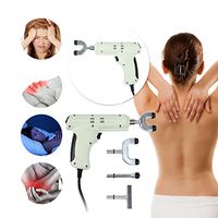 Electric Chiropractic Adjusting Tool Therapy Spine Activator Massager White Spondylosis Cervical Spondylosis Body Treatment (White)