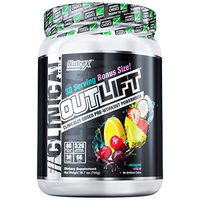 Nutrex Research Oulift Bonus Size | Clinically Dosed Pre-Workout Powerhouse, Citrulline, BCAA, Creatine, Beta-Alanine, Taurine, Banned Substance Free |Miami Vice |30 Servings
