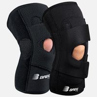 Breg Lateral Stabilizer Knee Brace-Left-Neoprene-Without Hinges (Medium) by Breg Braces