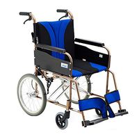 Wheelchair Medical Equipment Folding is Light, Small Elderly Travel Portable Ultra-Light Trolley, Suitable for The Elderly, Disabled Wide for Adults Elderly