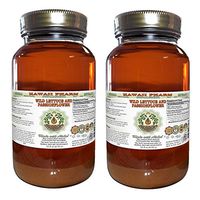 2-in-1! Wild Lettuce & Passion Flower Glycerite, Organic Wild Lettuce (Lactuca Virosa) & Passion Flower (Passiflora Incarnata) Alcohol-Free Liquid Extract, Hawaii Pharm Trusted Brand, 2 oz