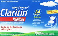 Claritin Claritin 24 Hour Allergy Redi Tabs, 10 Count