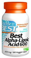 Doctor's Best Alpha Lipoic Acid 600mg - 180 ct (Pack of 2)