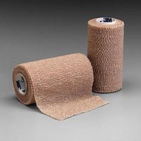 3M Coban Self Adherent Wrap - 3M Coban Wrap - 1" x 5 yds Tan - Pack of 5 - MMM1581_PK