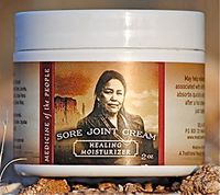 4 Pack of Navajo Medicine of the People Sore Joint Pack- 1 Cream 2 Oz, 1 Massage Oil 4 Floz, 1 Tin of Rub 2 Oz, 1 Travel Tin Rub 0.75 Oz -Pain from Aching or Sore Joints, Arthritis, Powwow