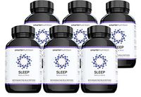 Smarter Sleep - Nighttime Sleep Aid with Bioactive Milk Peptides - Includes Melatonin, a Naturally-Occurring Hormone for Regulating Sleep (180 Servings)