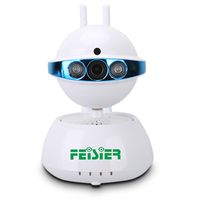 FEISIER Wireless Dome Camera 960P 1.3M IP Home Security Surveillance System Baby Monitor 2 Way Audio SD Card Slot Day/Night Vision for Android/iOS/iPhone/iPad/Tablet/PC (Planet)