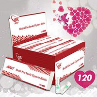 Women's Disposable Cigarette Filters, Cigarette Filter Tips Holders, Anti Tar Filter Tips, Reusable for Smoking, Best Gift, Economy Pack - 120 Count