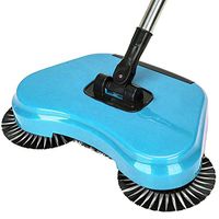 NPLE--Spin Hand Push Broom Household Floor Dust Cleaning Sweeper Mop No Electricity